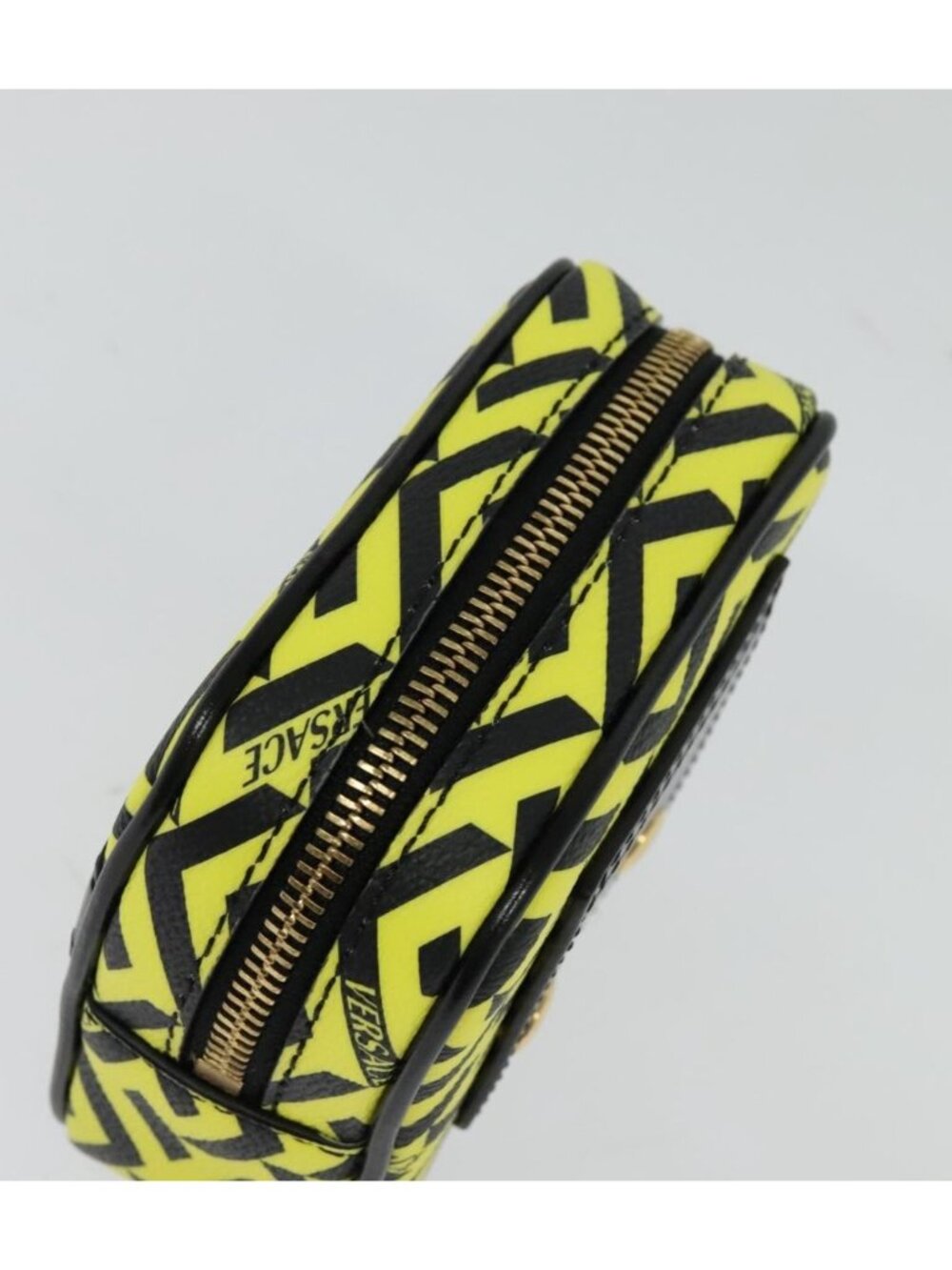 VERSACE Pouch PVC Yellow Gold - Picture 4 of 16